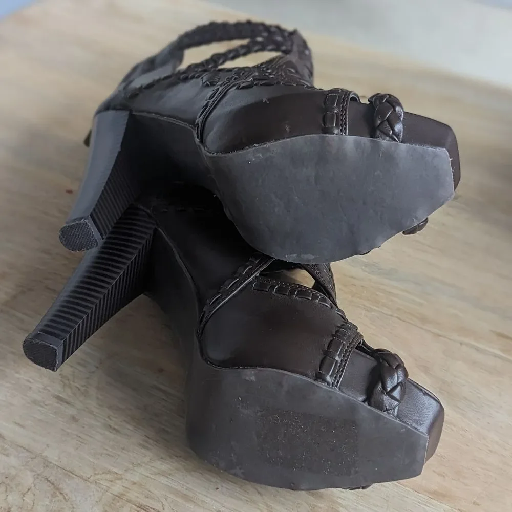 Zigi Soho Magdalena Braided Platform Sandal 8